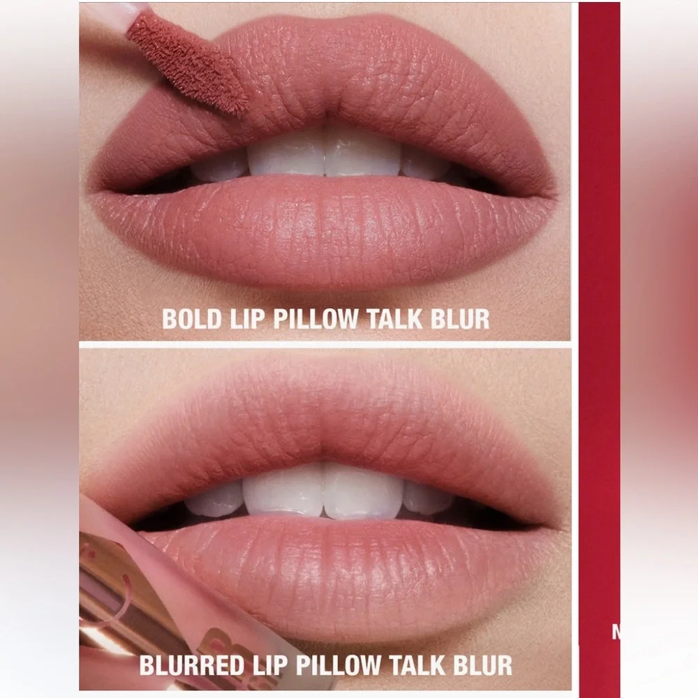 NWT Charlotte Tilbury Liquid Lipstick in Pillow Talk Blur